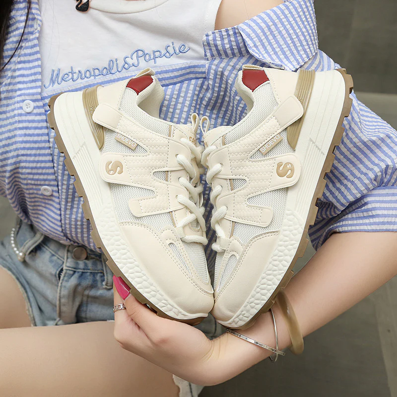 Damen Sportliche Sneakers mit atmungsaktivem Mesh-Obermaterial und komfortabler Dämpfung Heidi Mode - Image 6