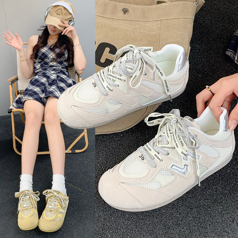 Damen Sportliche Sneakers mit atmungsaktivem Mesh-Obermaterial und rutschfester Sohle Heidi Mode - Image 2