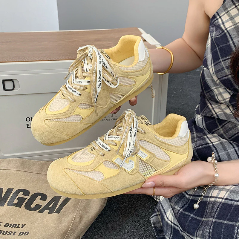 Damen Sportliche Sneakers mit atmungsaktivem Mesh-Obermaterial und rutschfester Sohle Heidi Mode - Image 8