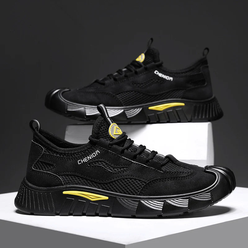Damen Sportliche Sneakers mit atmungsaktivem Mesh-Obermaterial und rutschfester Sohle Heidi Mode - Image 3