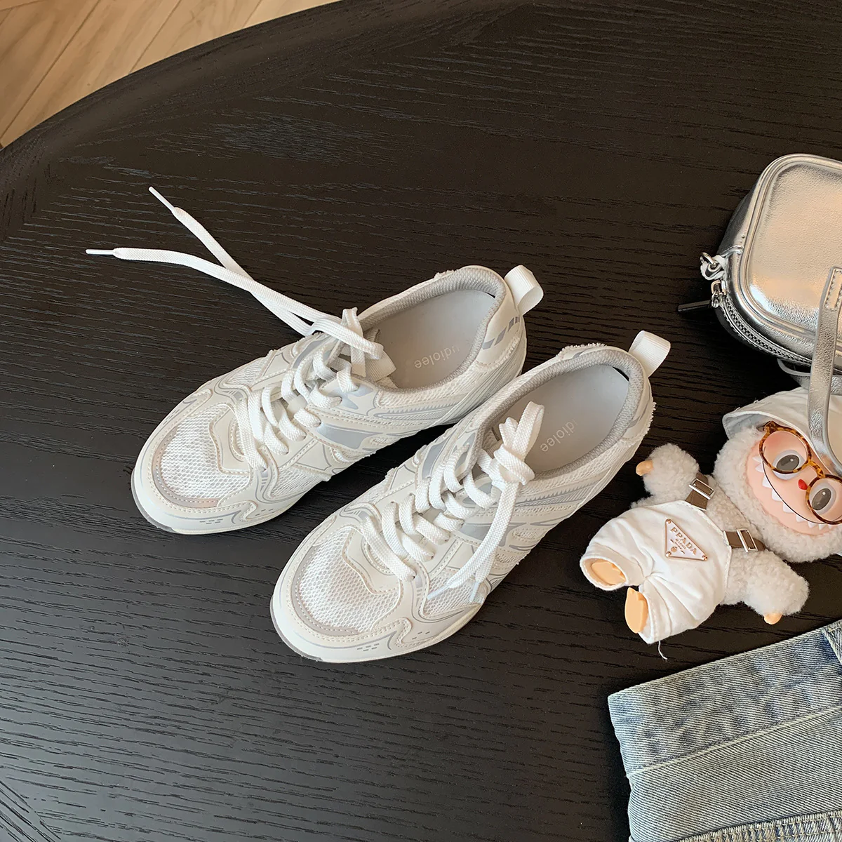 Damen Sportliche Sneakers mit atmungsaktivem Mesh-Obermaterial und schockabsorbierender Sohle Heidi Mode - Image 6