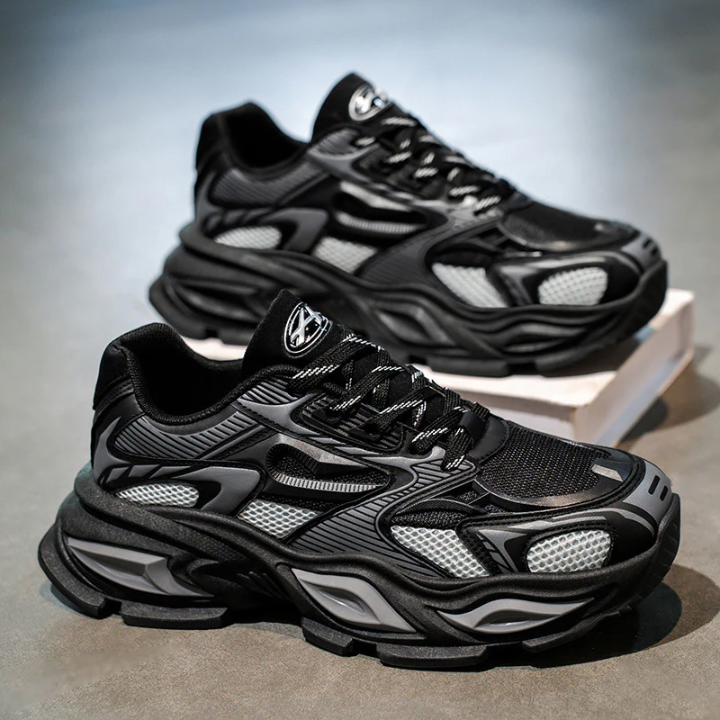 Damen Sportliche Sneakers mit atmungsaktivem Mesh-Obermaterial und stoßdämpfendem Sohlenprofil Heidi Mode - Image 2