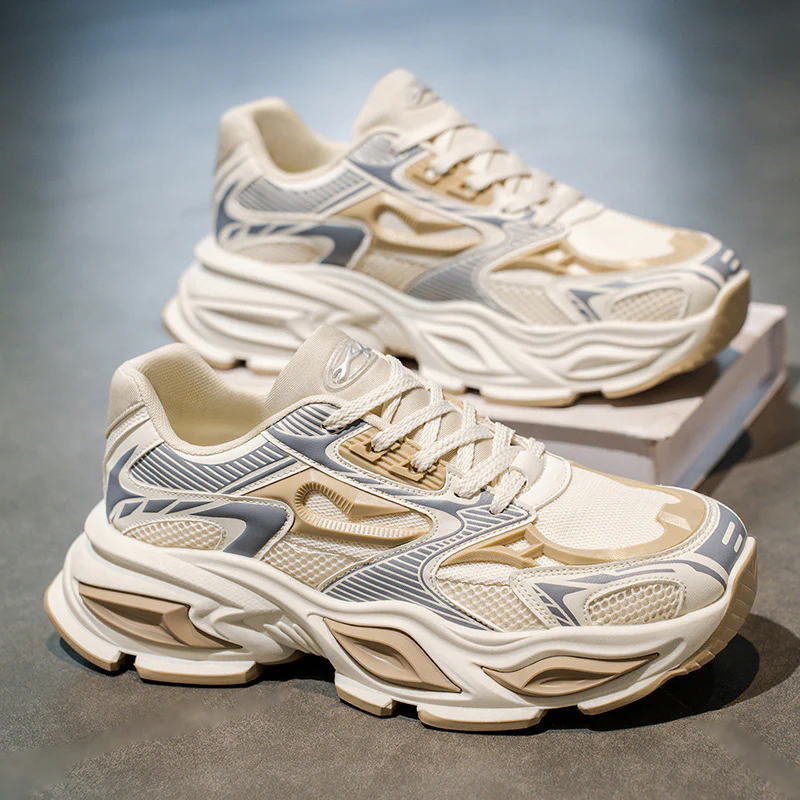 Damen Sportliche Sneakers mit atmungsaktivem Mesh-Obermaterial und stoßdämpfendem Sohlenprofil Heidi Mode - Image 6