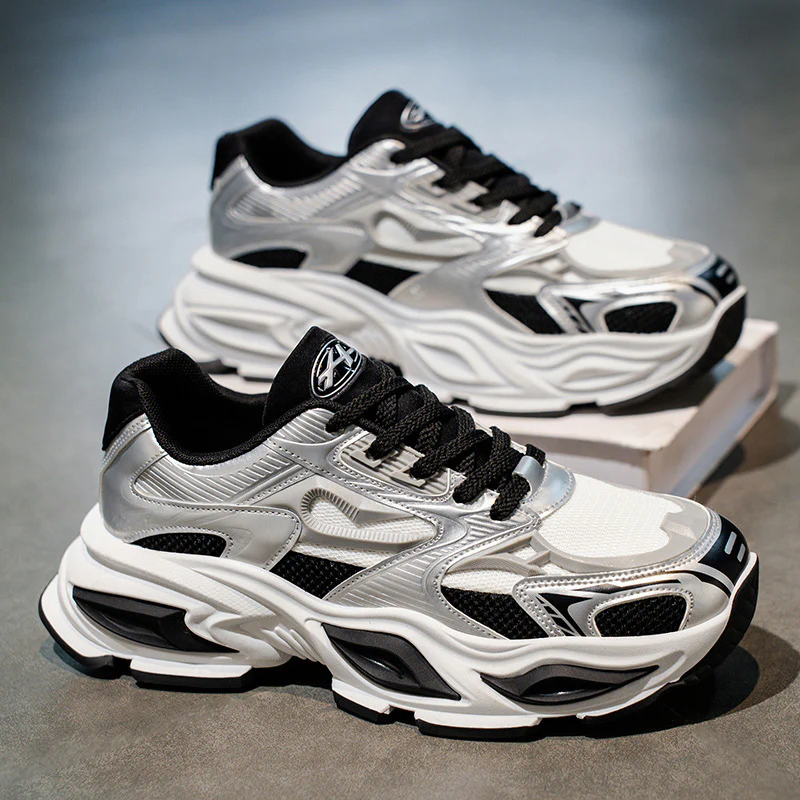 Damen Sportliche Sneakers mit atmungsaktivem Mesh-Obermaterial und stoßdämpfendem Sohlenprofil Heidi Mode - Image 8