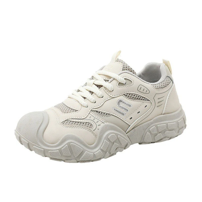 Damen Sportliche Sneakers mit atmungsaktivem Mesh-Obermaterial und strapazierfähiger Laufsohle Heidi Mode