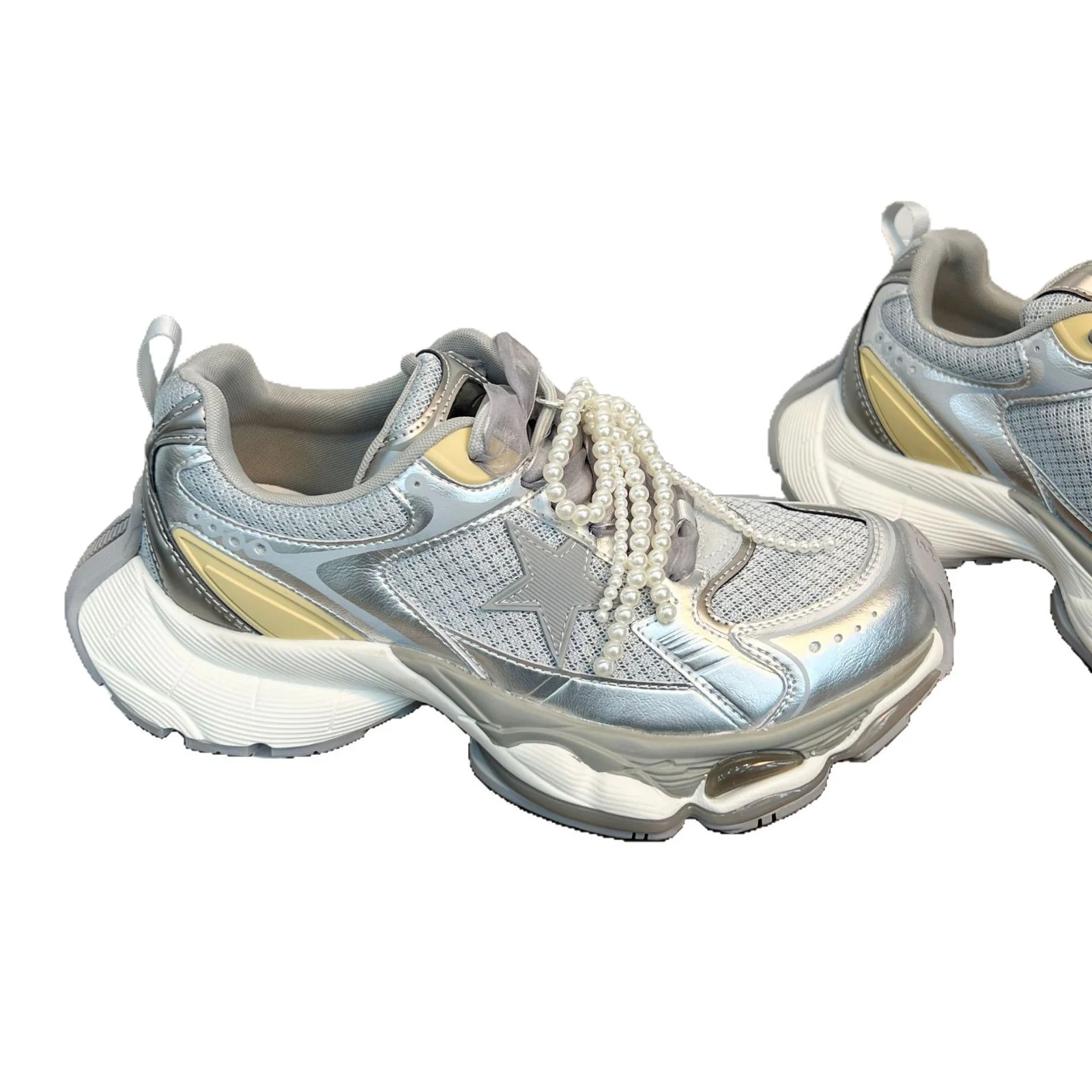 Damen Sportliche Sneakers mit atmungsaktivem Mesh und innovativem Dämpfungssystem Heidi Mode - Image 5