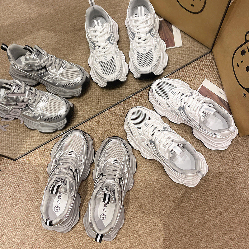 Damen Sportliche Sneakers mit atmungsaktivem Netzmaterial und rutschfester Sohle Heidi Mode - Image 4