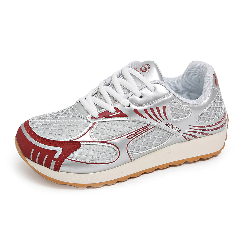 Damen Sportliche Sneakers mit atmungsaktivem Netzoberteil und flexibler Laufsohle Heidi Mode - Image 5
