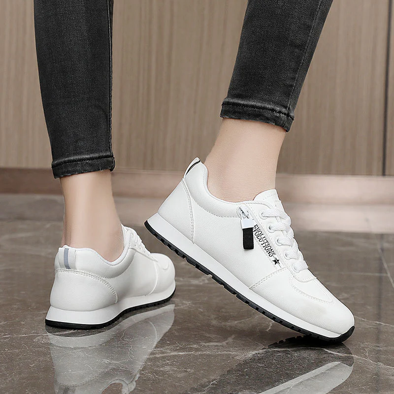 Damen Sportliche Sneakers mit atmungsaktivem Obermaterial und dämpfender Laufsohle Heidi Mode - Image 3