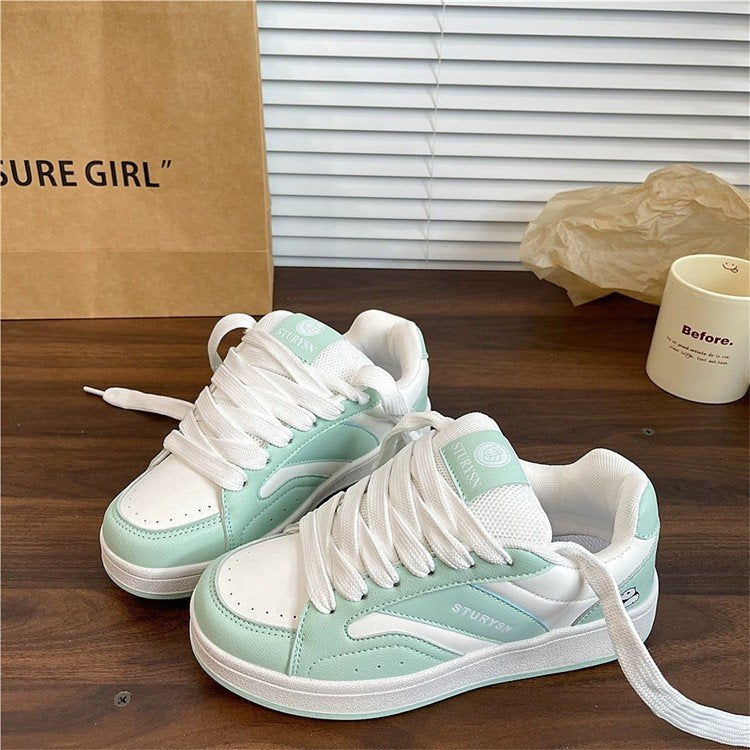 Damen Sportliche Sneakers mit atmungsaktivem Obermaterial und dämpfender Sohle Heidi Mode