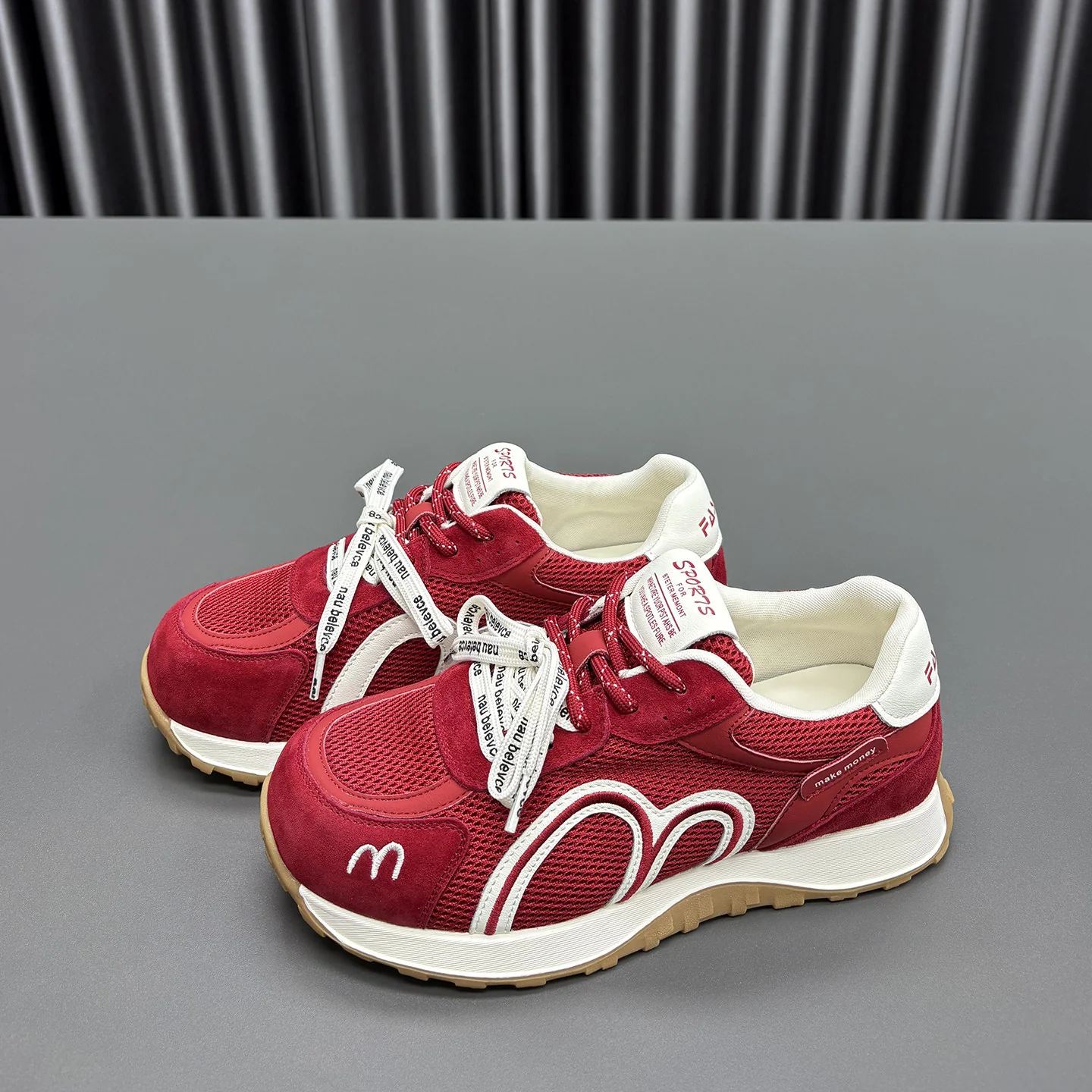 Damen Sportliche Sneakers mit atmungsaktivem Obermaterial und dämpfender Sohle Heidi Mode - Image 7