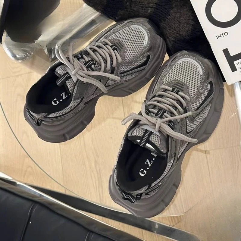Damen Sportliche Sneakers mit atmungsaktivem Obermaterial und ergonomischer Dämpfung Heidi Mode - Image 5