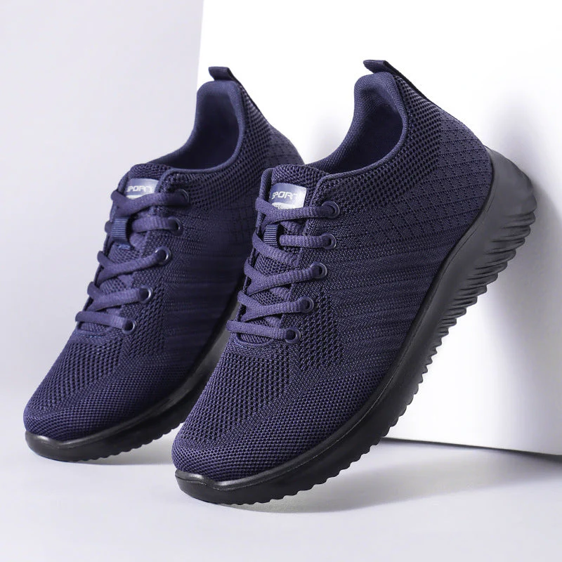 Damen Sportliche Sneakers mit Atmungsaktivem Obermaterial und Flexibler Laufsohle Heidi-Mode - Image 4