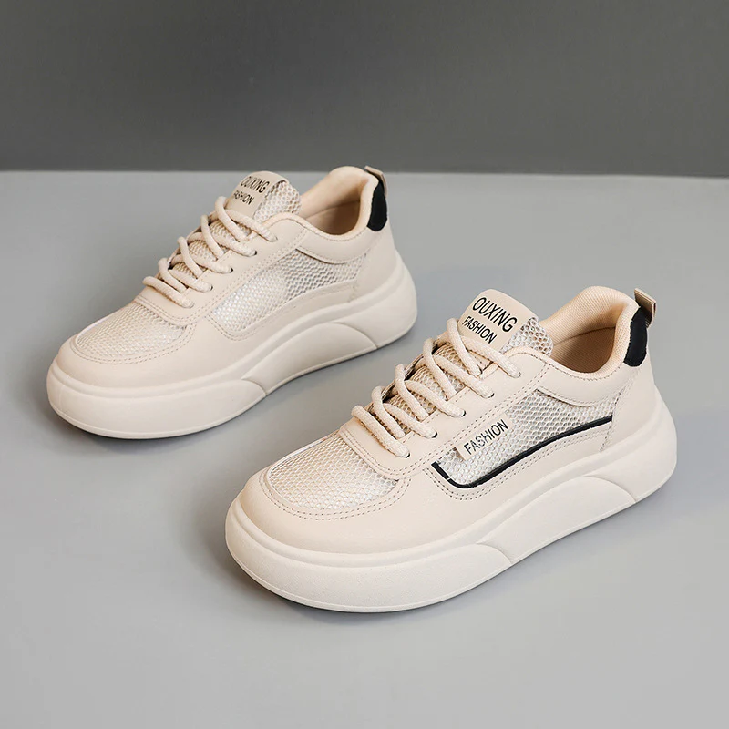 Damen Sportliche Sneakers mit atmungsaktivem Obermaterial und komfortabler Dämpfung Heidi Mode - Image 6