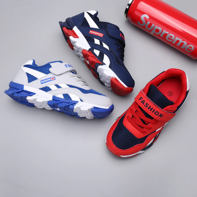 Damen Sportliche Sneakers mit atmungsaktivem Obermaterial und praktischer Klettverschluss Heidi Mode - Image 4