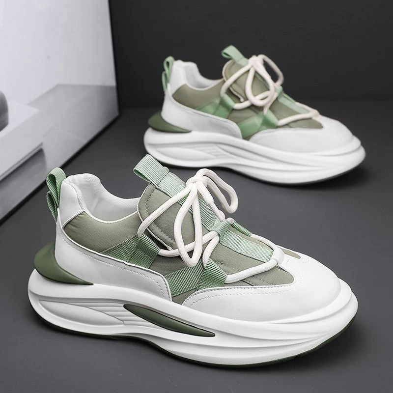 Damen Sportliche Sneakers mit atmungsaktivem Obermaterial und robustem Sohlenprofil Heidi Mode - Image 7