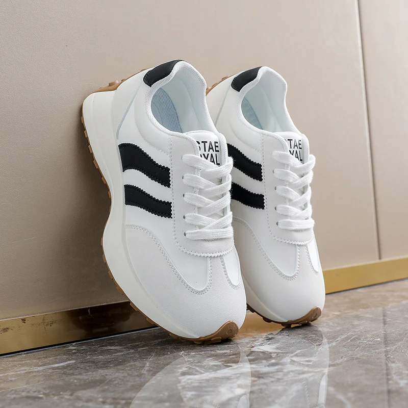 Damen Sportliche Sneakers mit atmungsaktivem Obermaterial und rutschfester Sohle Heidi Mode - Image 2