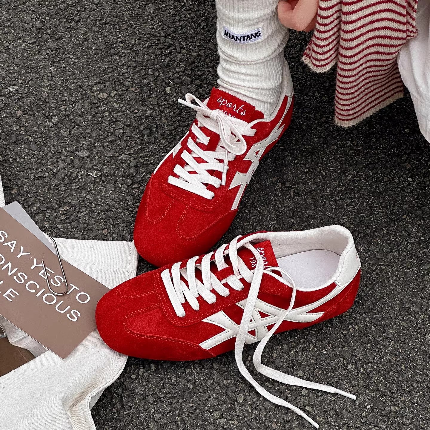 Damen Sportliche Sneakers mit atmungsaktivem Obermaterial und rutschfester Sohle Heidi Mode - Image 3