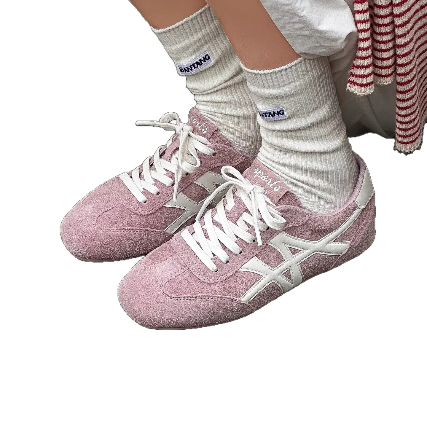 Damen Sportliche Sneakers mit atmungsaktivem Obermaterial und rutschfester Sohle Heidi Mode - Image 5
