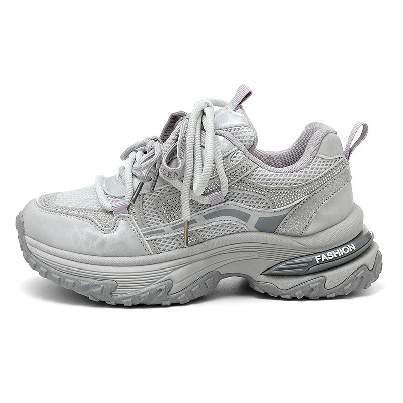 Damen Sportliche Sneakers mit atmungsaktivem Obermaterial und schockabsorbierender Sohle Heidi Mode - Image 6
