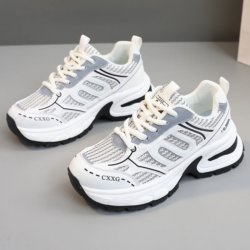 Damen sportliche Sneakers mit atmungsaktivem Obermaterial und stoßdämpfendem Design Heidi Mode - Image 8