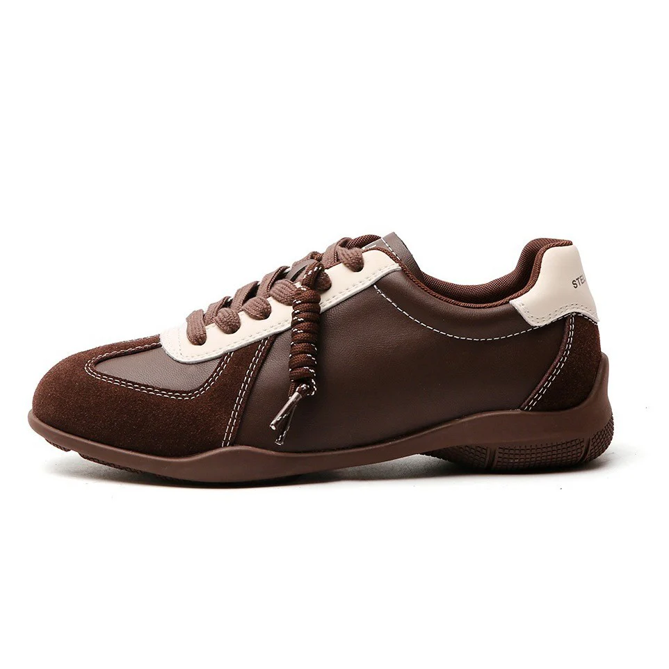 Damen Sportliche Sneakers mit atmungsaktivem Obermaterial und stylischen Schnürdetails Heidi Mode - Image 5