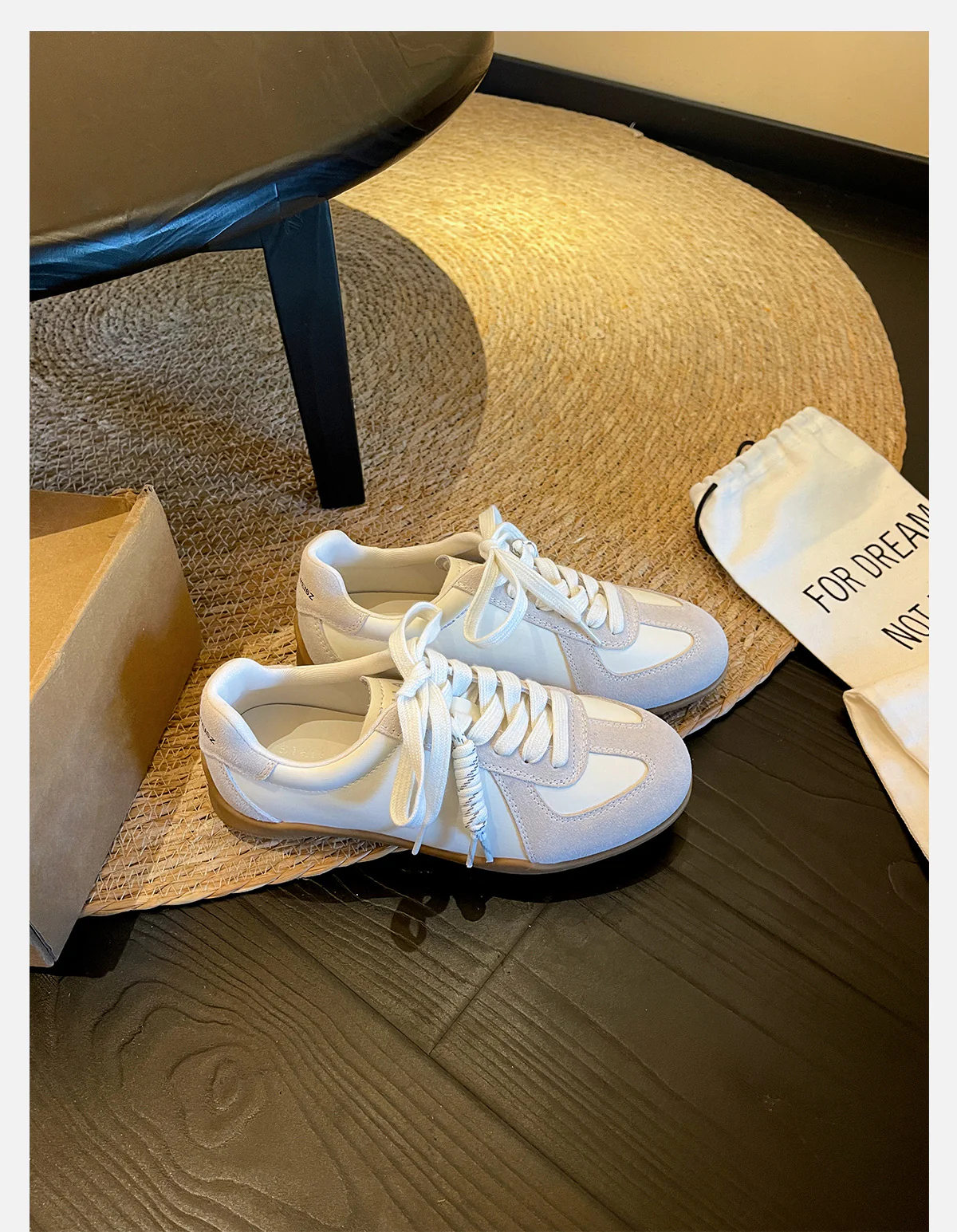 Damen Sportliche Sneakers mit atmungsaktivem Obermaterial und stylischen Schnürdetails Heidi Mode - Image 6