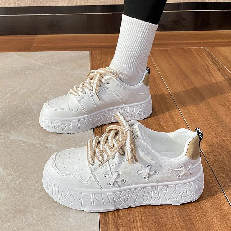 Damen Sportliche Sneakers mit atmungsaktivem Obermaterial und trendigem Design Heidi Mode - Image 3