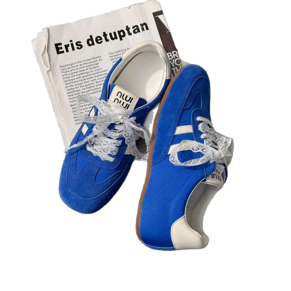 Damen Sportliche Sneakers mit atmungsaktivem Obermaterial von Heidi Mode - Image 5