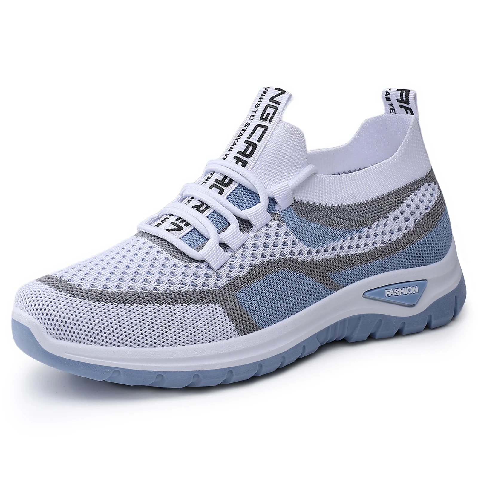 Damen Sportliche Sneakers mit atmungsaktivem Strickobermaterial Heidi Mode - Image 5