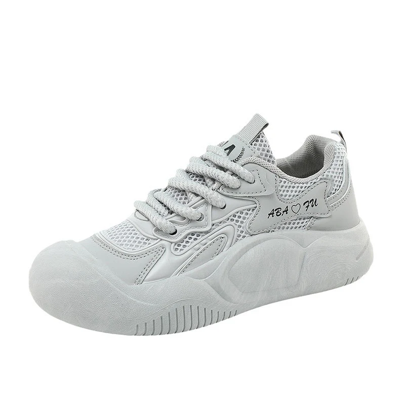 Damen sportliche Sneakers mit atmungsaktiven Mesh-Einsätzen und dämpfendem Sohlenprofil Heidi Mode - Image 5