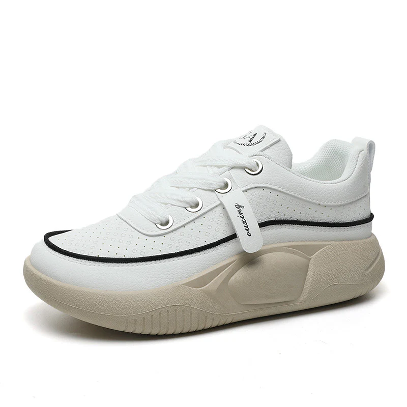 Damen Sportliche Sneakers mit atmungsaktiven Mesh-Einsätzen und rutschfester Sohle Heidi Mode - Image 5