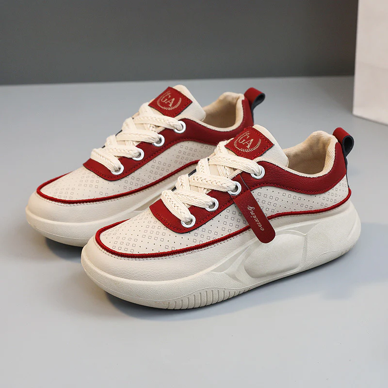 Damen Sportliche Sneakers mit atmungsaktiven Mesh-Einsätzen und rutschfester Sohle Heidi Mode - Image 7