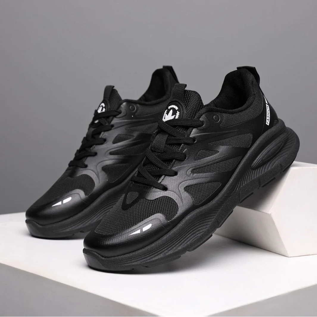 Damen Sportliche Sneakers mit atmungsaktiven Mesh-Obermaterial von Heidi Mode - Image 2