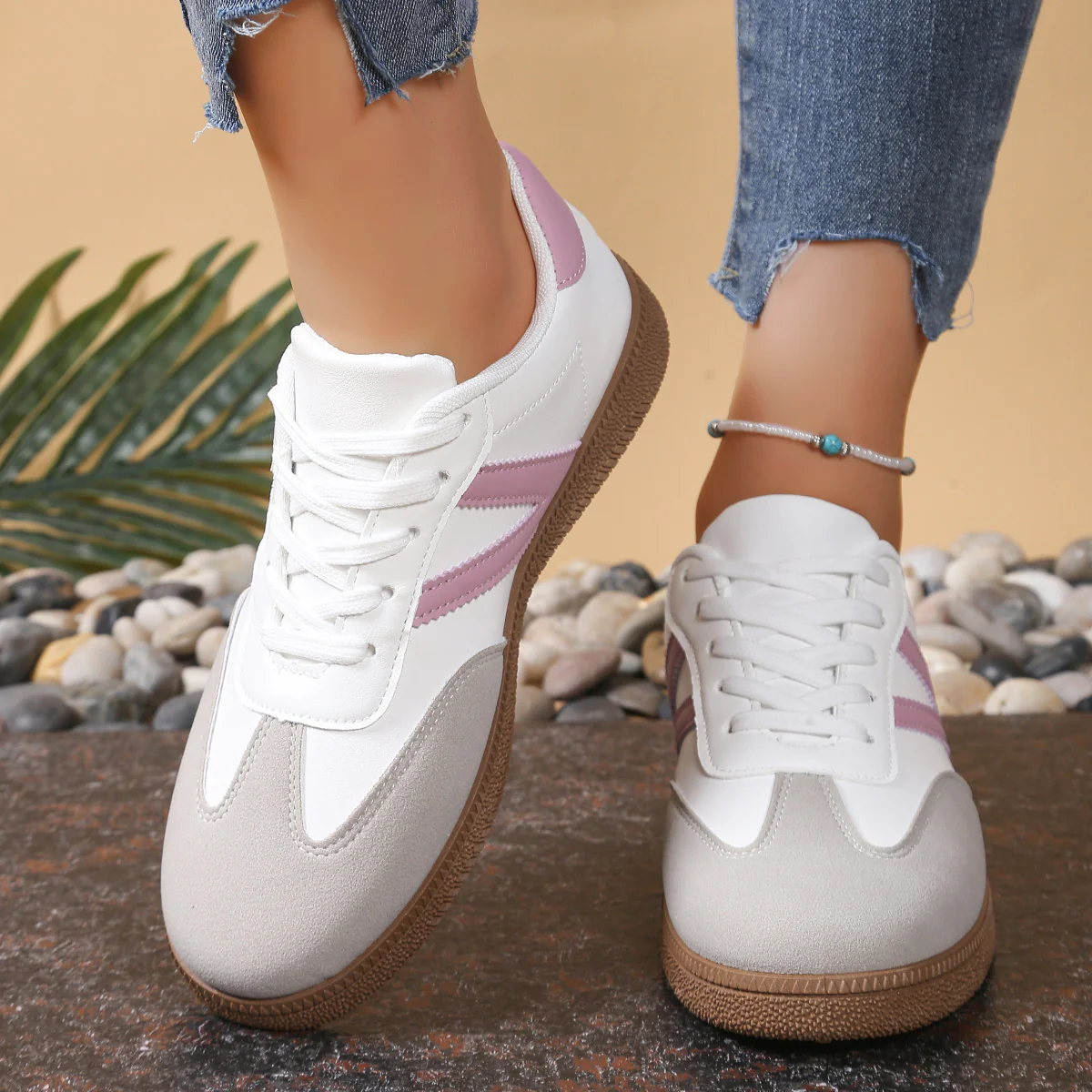 Damen Sportliche Sneakers mit atmungsaktiven Obermaterialien und rutschfester Sohle Heidi Mode - Image 3