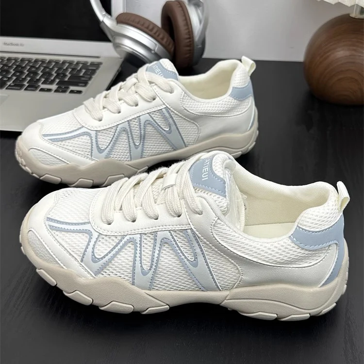 Damen Sportliche Sneakers mit atmungsaktiver Mesh-Konstruktion Heidi Mode - Image 3