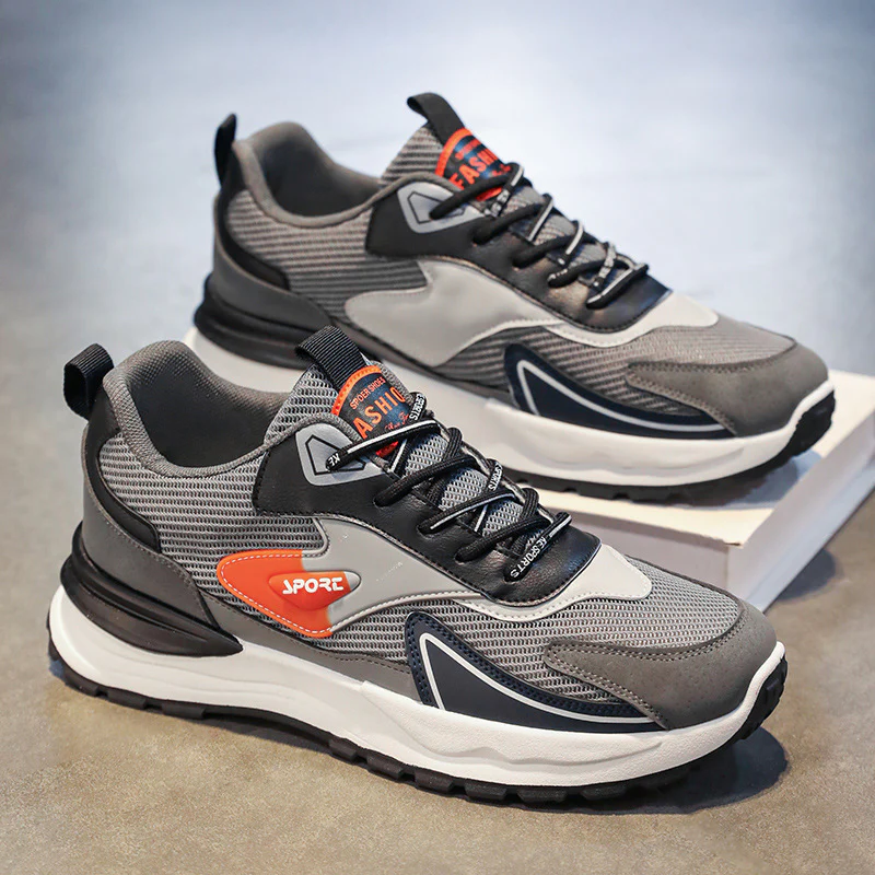 Damen Sportliche Sneakers mit atmungsaktiver Mesh-Konstruktion und dämpfendem Sohlenprofil Heidi Mode - Image 7