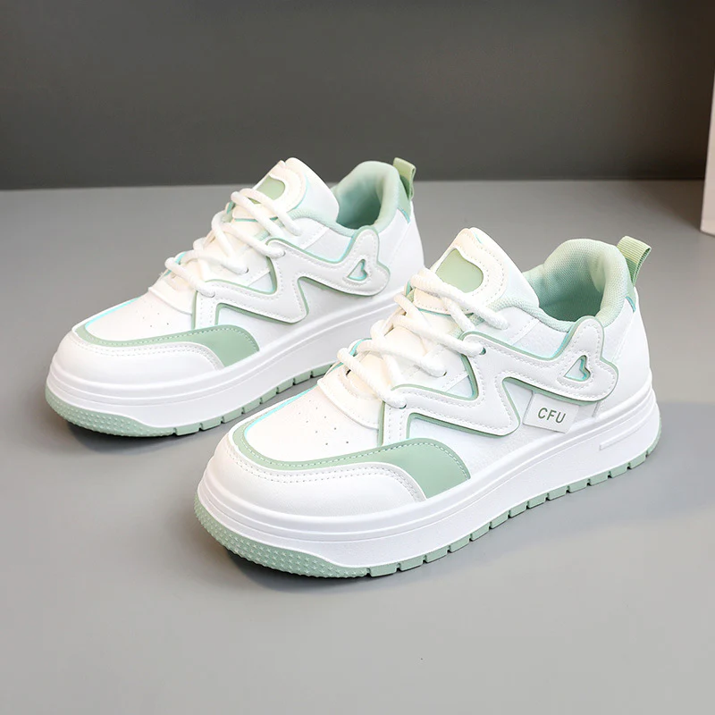 Damen Sportliche Sneakers mit atmungsaktiver Mesh-Konstruktion und dämpfender Sohle Heidi Mode - Image 2