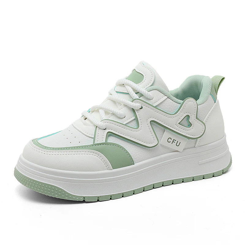 Damen Sportliche Sneakers mit atmungsaktiver Mesh-Konstruktion und dämpfender Sohle Heidi Mode - Image 5
