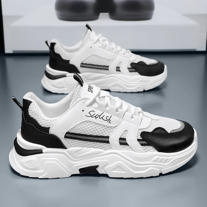 Damen Sportliche Sneakers mit atmungsaktiver Mesh-Konstruktion und stoßdämpfender Sohle Heidi Mode - Image 3