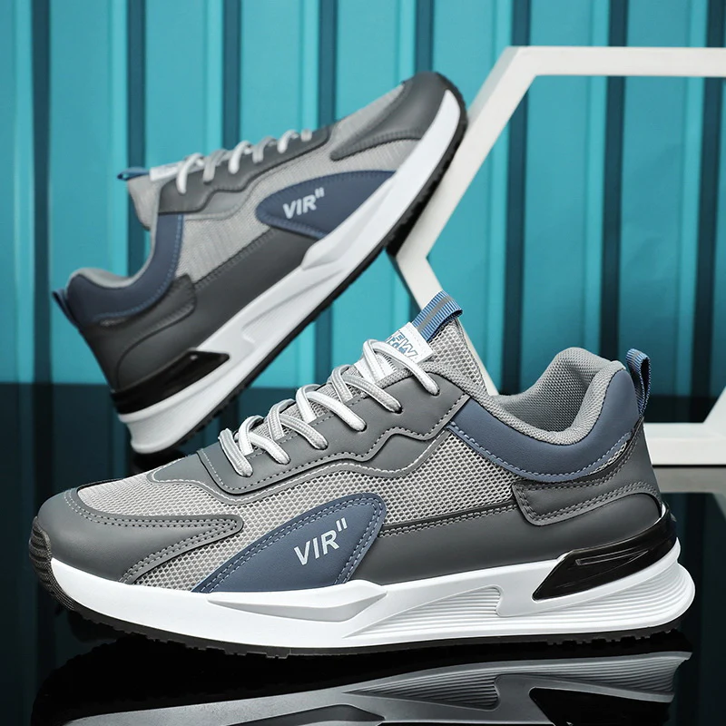 Damen Sportliche Sneakers mit atmungsaktiver Mesh-Konstruktion und Stoßdämpfung Heidi Mode - Image 3