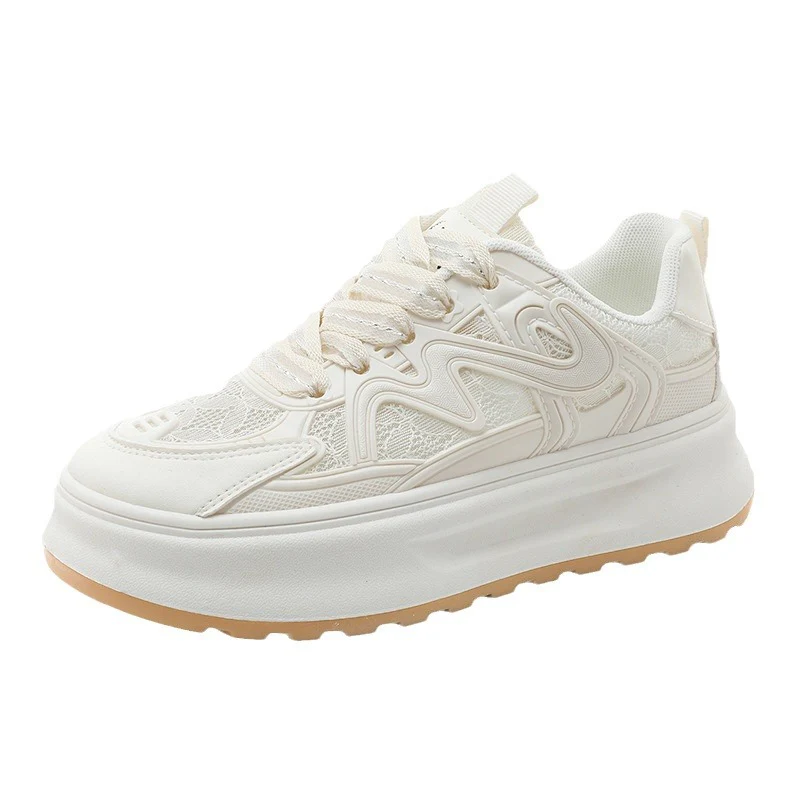 Damen Sportliche Sneakers mit atmungsaktiver Mesh-Oberfläche und dämpfendem Fußbett Heidi Mode - Image 5