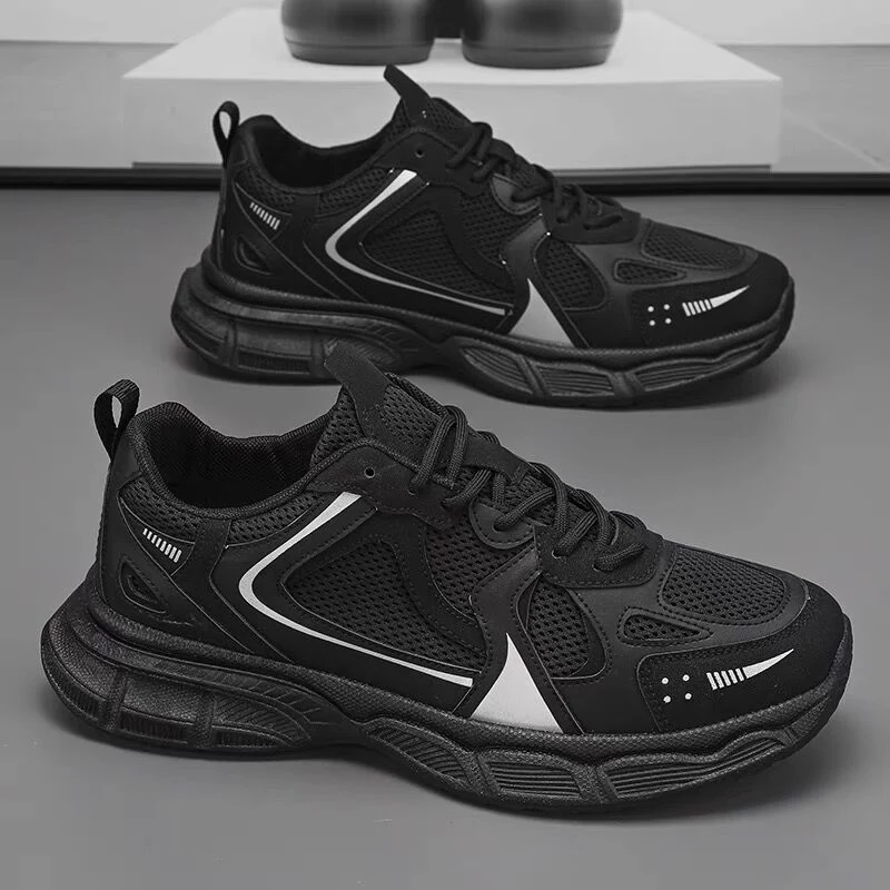 Damen Sportliche Sneakers mit atmungsaktiver Mesh-Oberfläche und dämpfendem Sohlenprofil Heidi Mode - Image 3