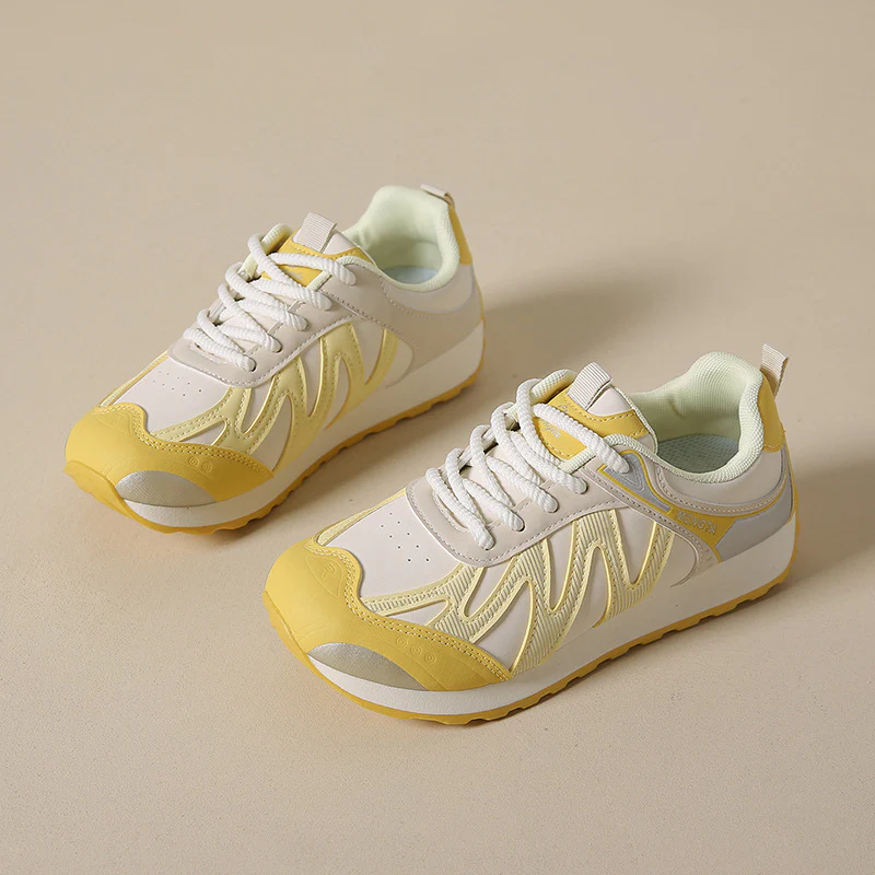 Damen Sportliche Sneakers mit atmungsaktiver Mesh-Oberfläche und dämpfendem Sohlenprofil Heidi Mode - Image 2