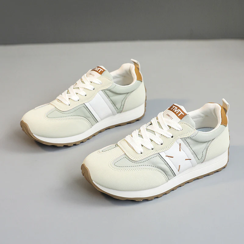 Damen sportliche Sneakers mit atmungsaktiver Mesh-Oberfläche und dämpfendem Sohlenprofil Heidi Mode - Image 8
