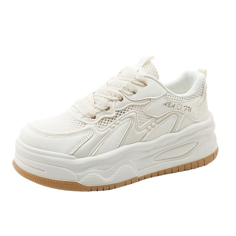 Damen Sportliche Sneakers mit atmungsaktiver Mesh-Oberfläche und dämpfendem Sohlenprofil Heidi Mode - Image 5