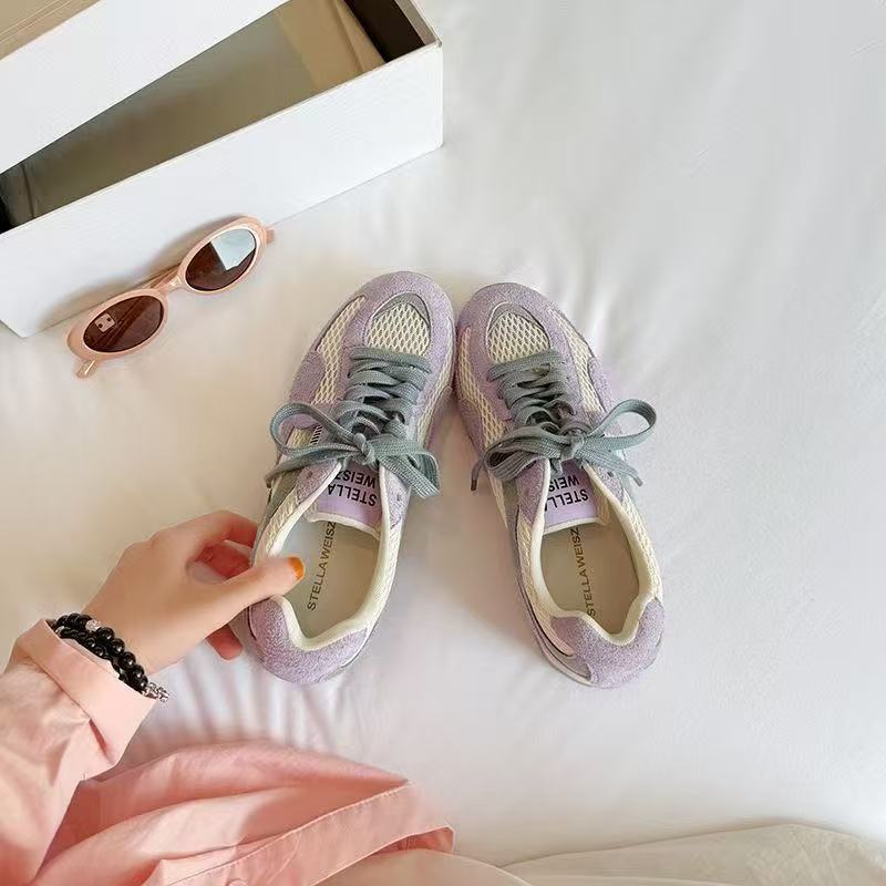 Damen Sportliche Sneakers mit atmungsaktiver Mesh-Oberfläche und dämpfendem Sohlenprofil Heidi Mode - Image 4