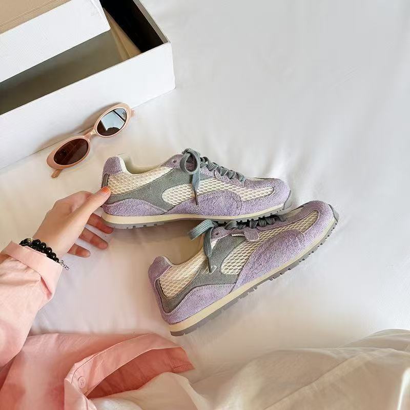 Damen Sportliche Sneakers mit atmungsaktiver Mesh-Oberfläche und dämpfendem Sohlenprofil Heidi Mode - Image 5