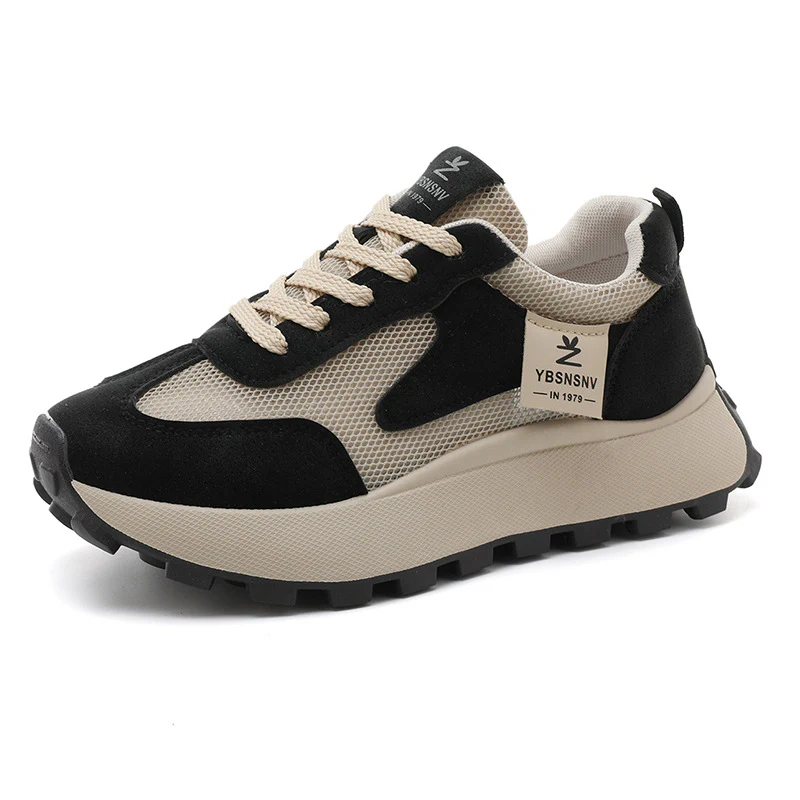 Damen Sportliche Sneakers mit atmungsaktiver Mesh-Oberfläche und dämpfender Laufsohle Heidi Mode 1771555985 - Image 5