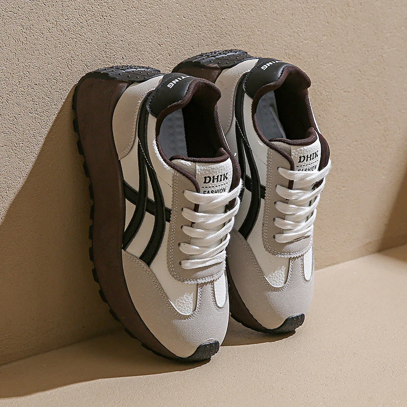 Damen Sportliche Sneakers mit atmungsaktiver Mesh-Oberfläche und dämpfender Laufsohle Heidi Mode - Image 7
